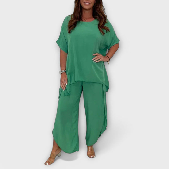 Maria – Two-Piece Linen Set
