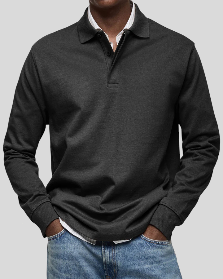 Marconelli – Luxury Long-Sleeve Polo