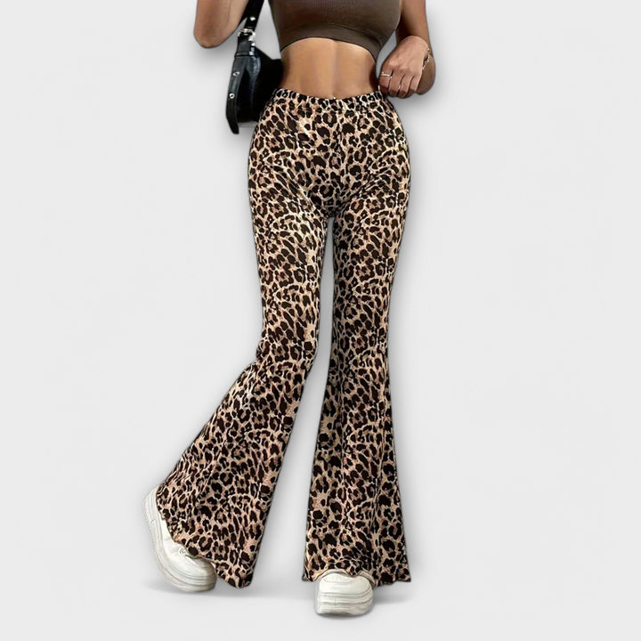 Aoibhe – Leopard Print Trousers