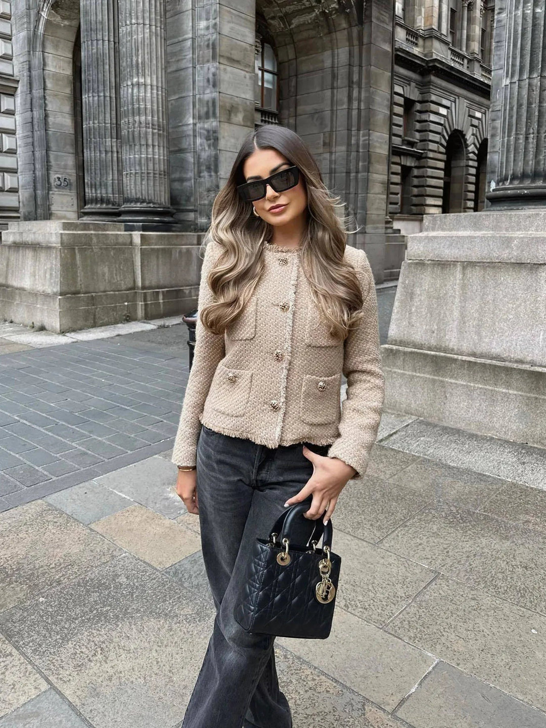 Slavenka – Chic Beige Jacket