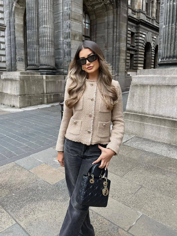 Slavenka – Chic Beige Jacket