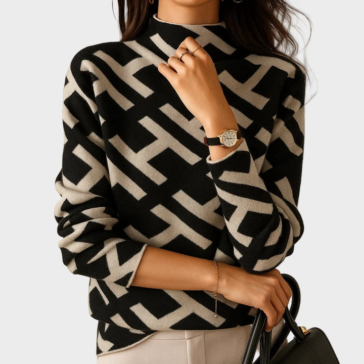 Eva – Geometric Sweater