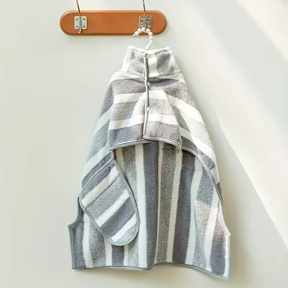 Quick-Drying Dog Robe and Towel