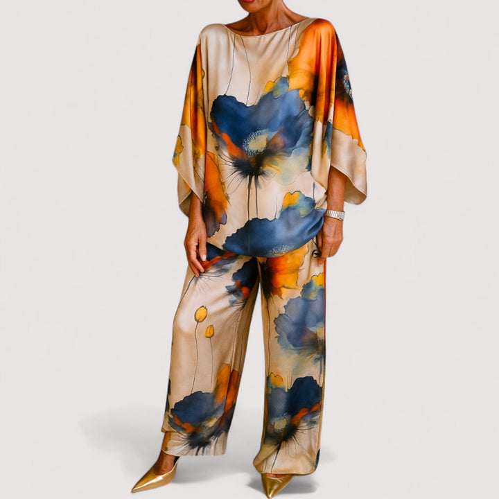 Enya – Two-Piece Satin Set