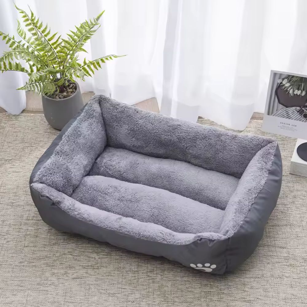 Comfortable Rectangular Bed for Dogs and Cats