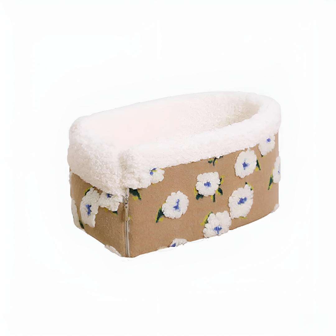 Travel Car Seat for Dogs – Floral Pattern