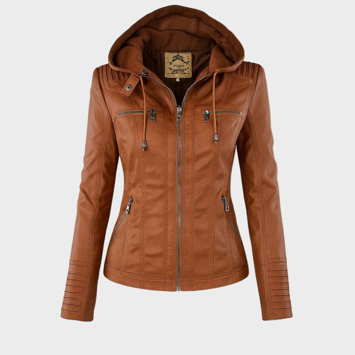 Monika – Elegant Leather Jacket