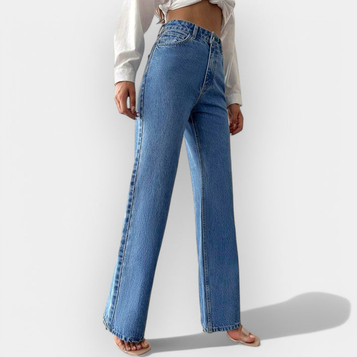 Sadhbh – High-Waisted Wide-Leg Jeans