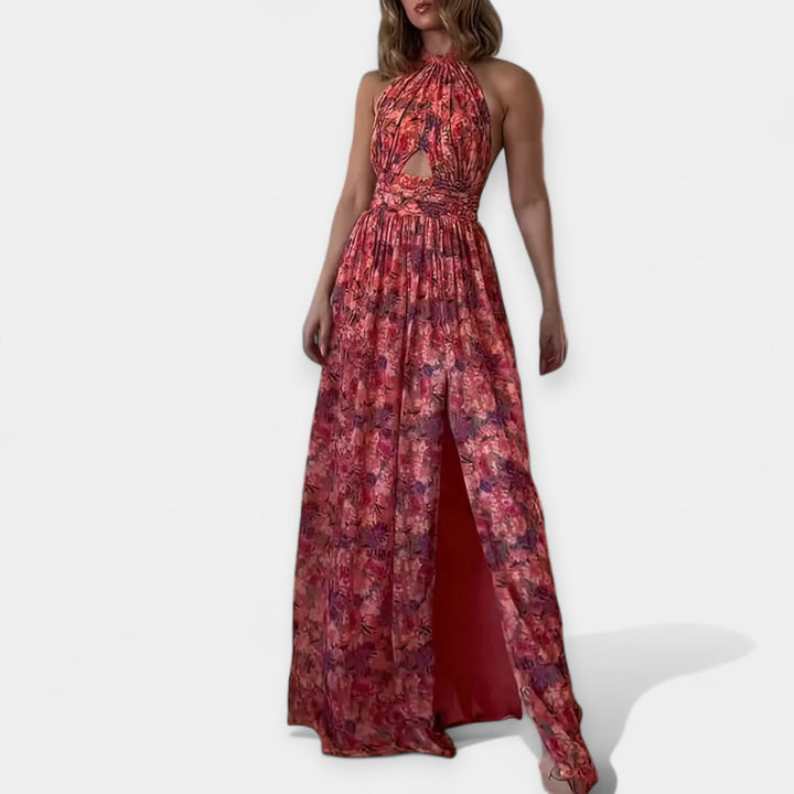 Aoife – Maxi Dress with Open Back