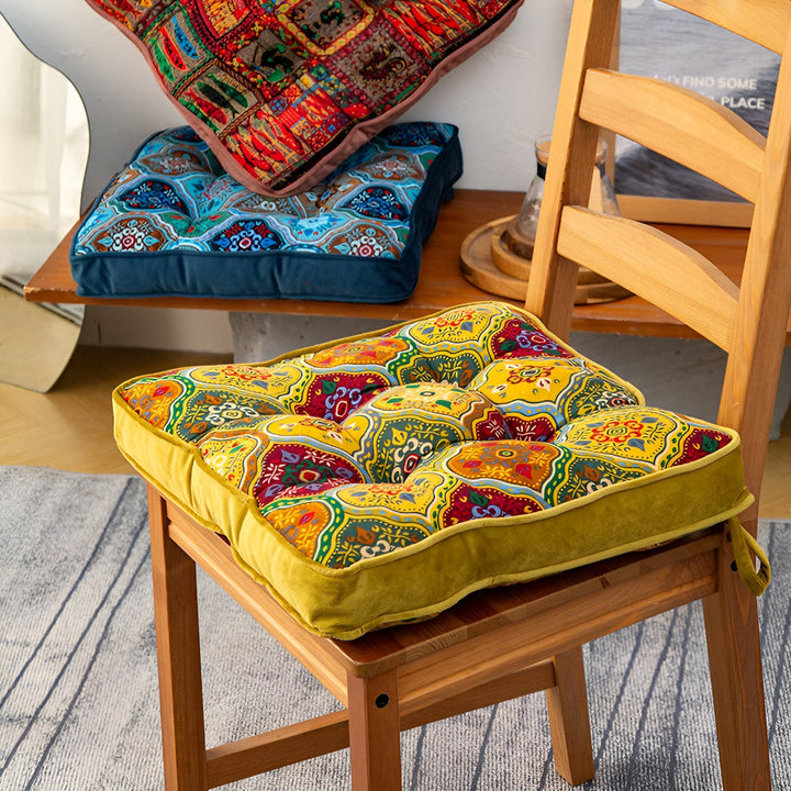 Ethnic-Style Floor Cushion