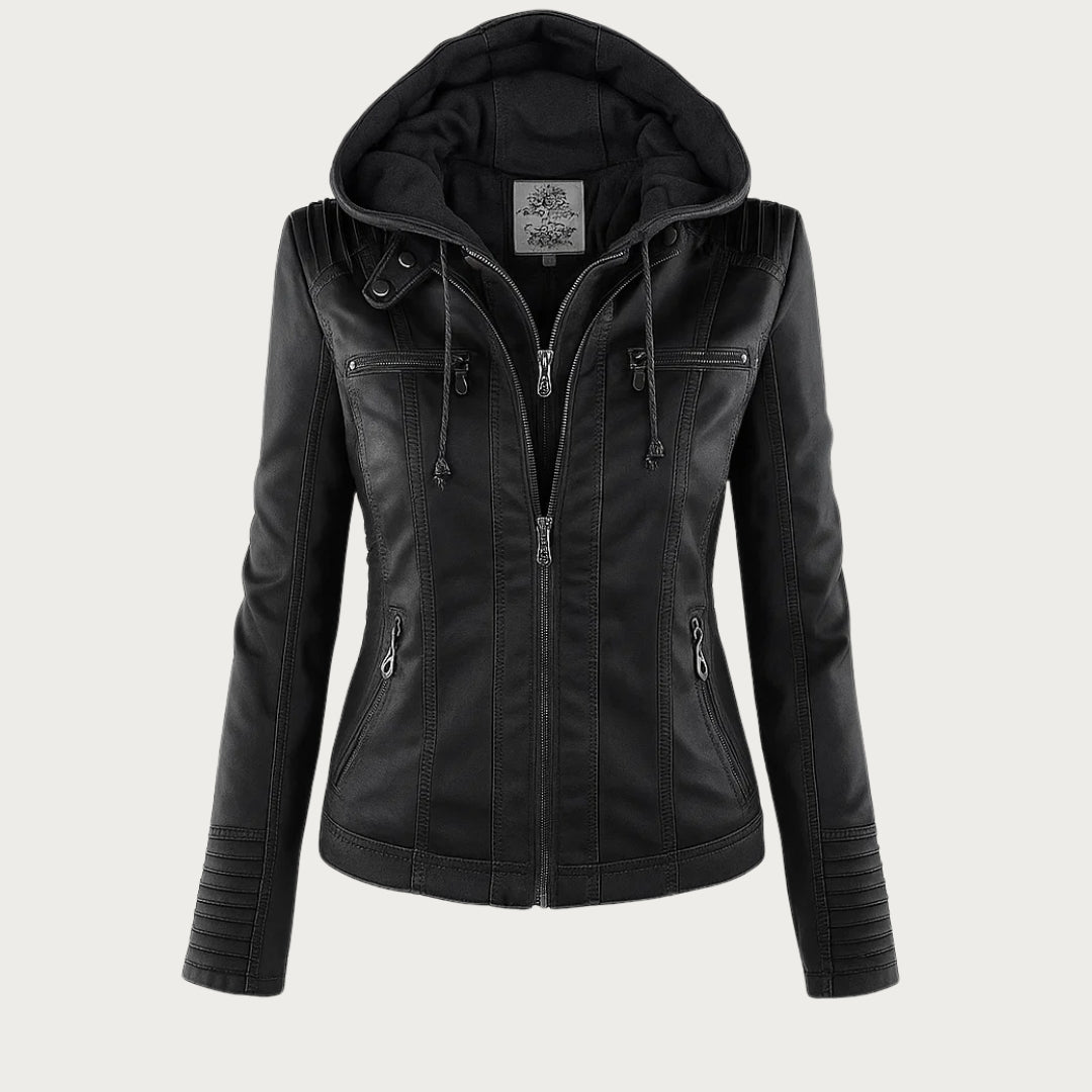 Monika – Elegant Leather Jacket