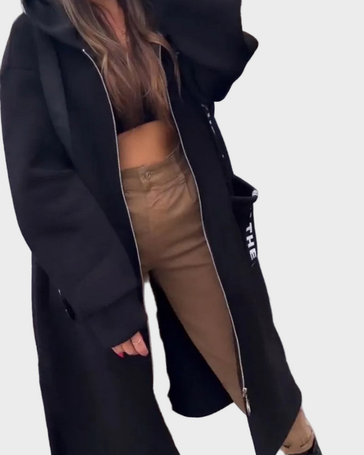 Roza – Long Hooded Sweatshirt