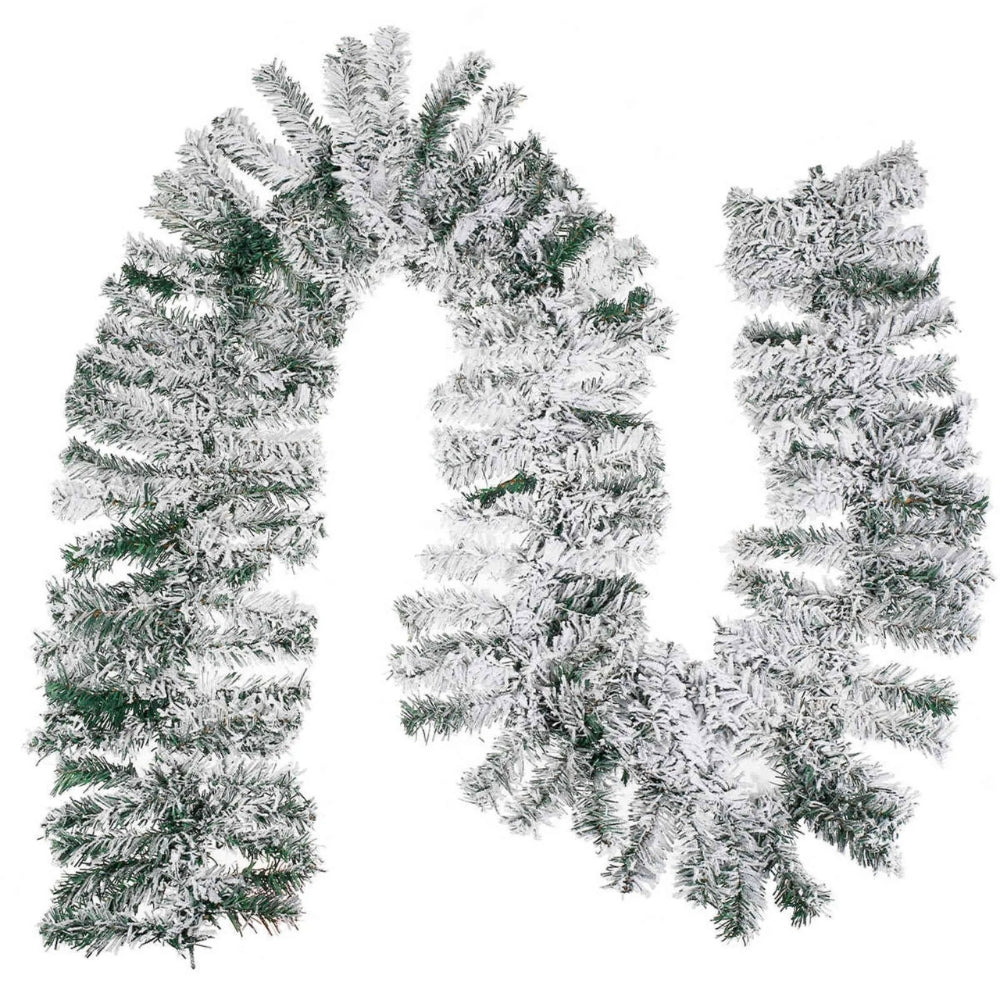 Snowy Christmas Garland