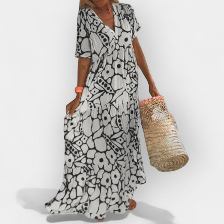 Órla – Sheer Patterned Summer Dress