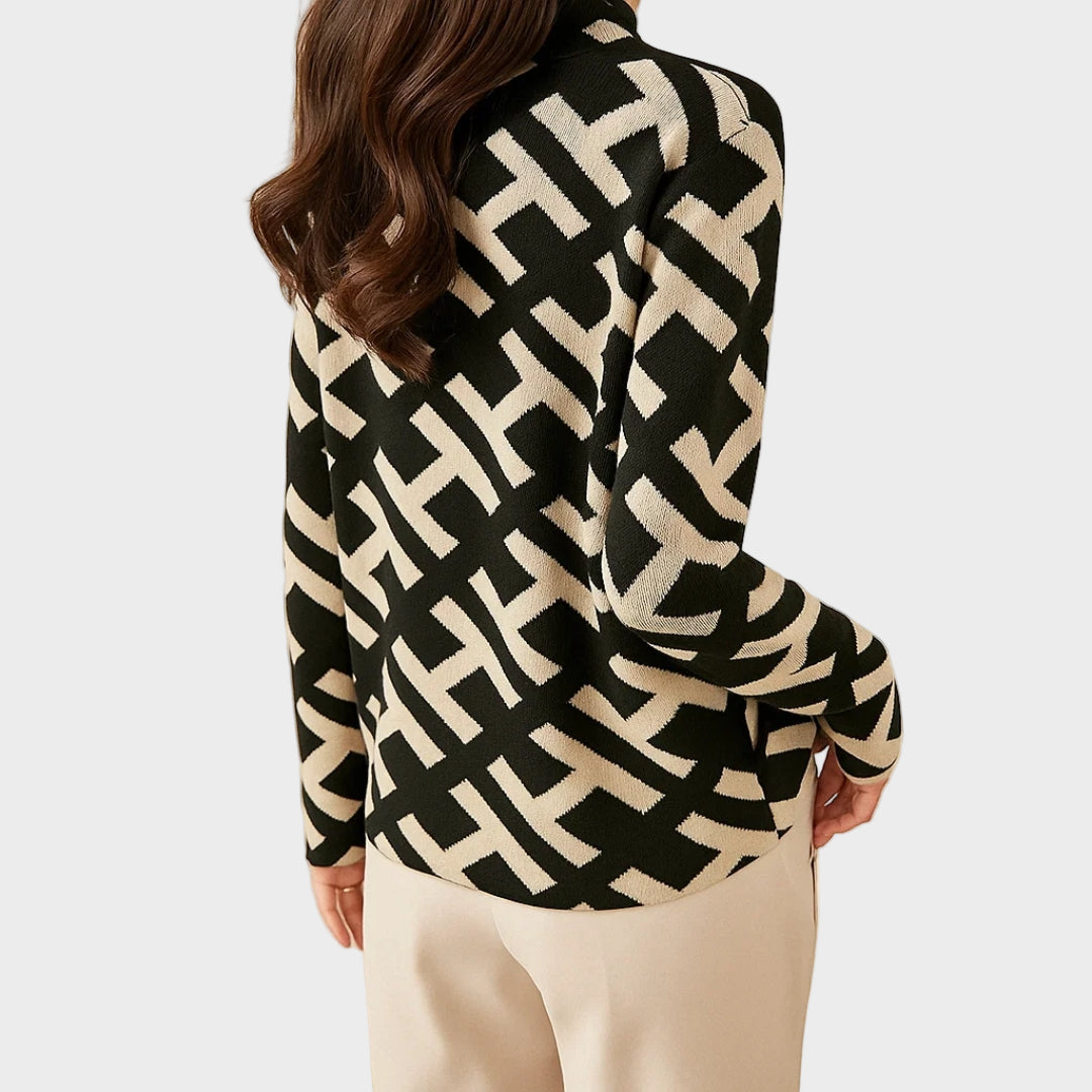 Eva – Geometric Sweater