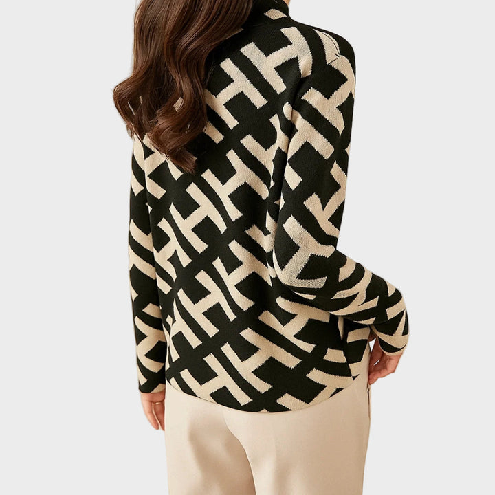 Eva – Geometric Sweater