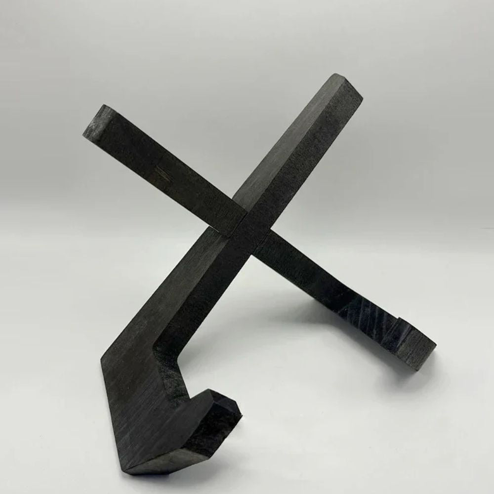 Wooden Book and Tablet Stand