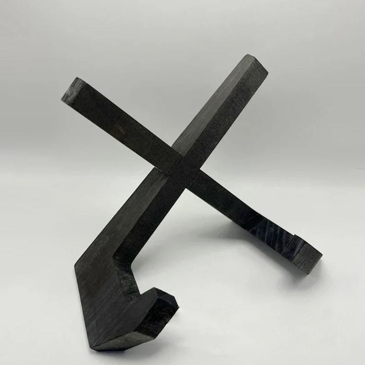 Wooden Book and Tablet Stand