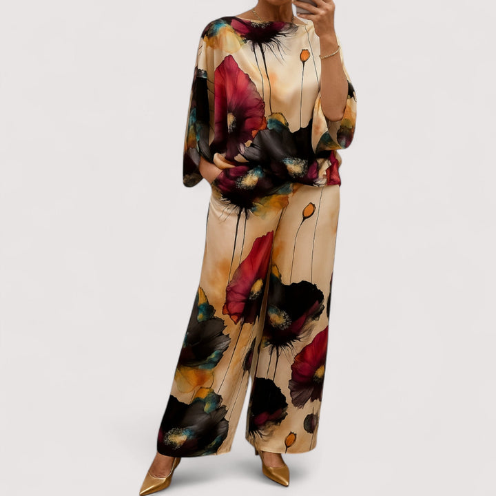 Enya – Two-Piece Satin Set
