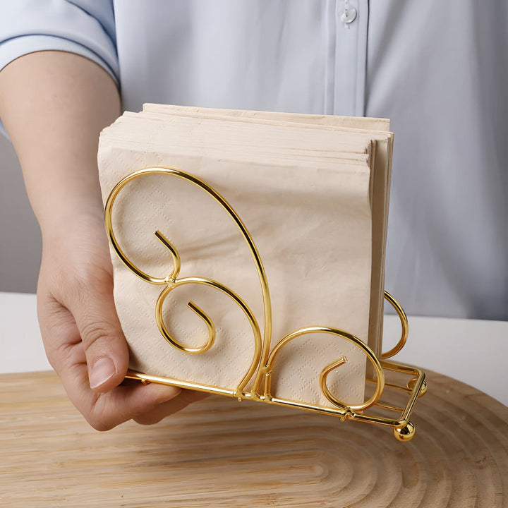 Metal Napkin Holder – Spiral