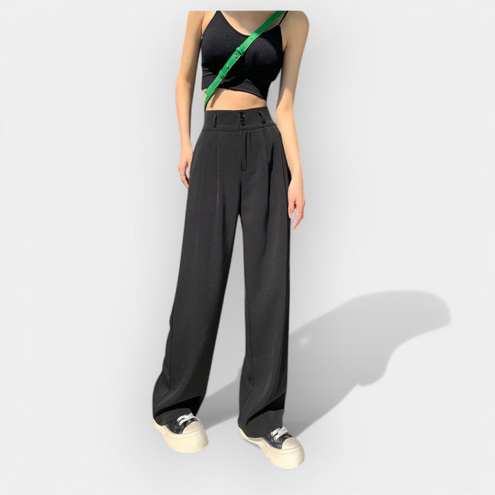 Niamh – Korean-Style Wide Trousers