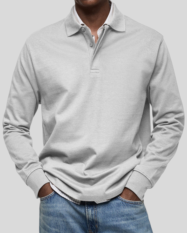 Marconelli – Luxury Long-Sleeve Polo