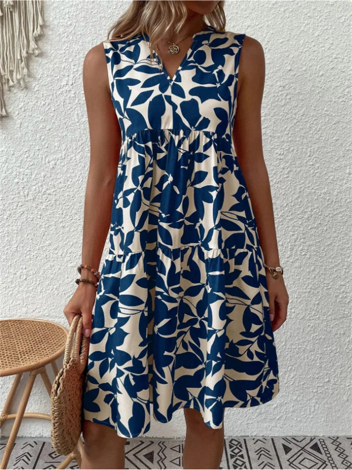 Beth – Loose Flared Midi Dress