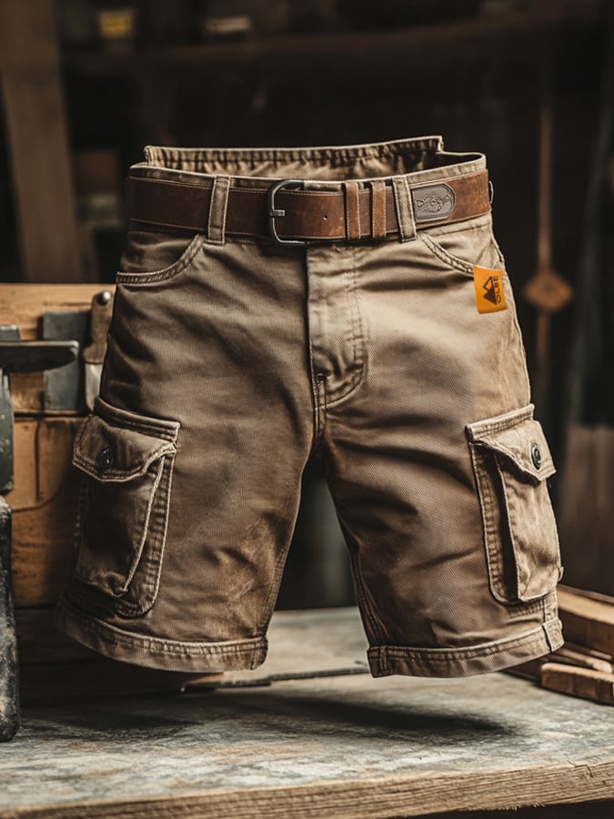 Jakub – Men's Cargo Shorts with Pockets