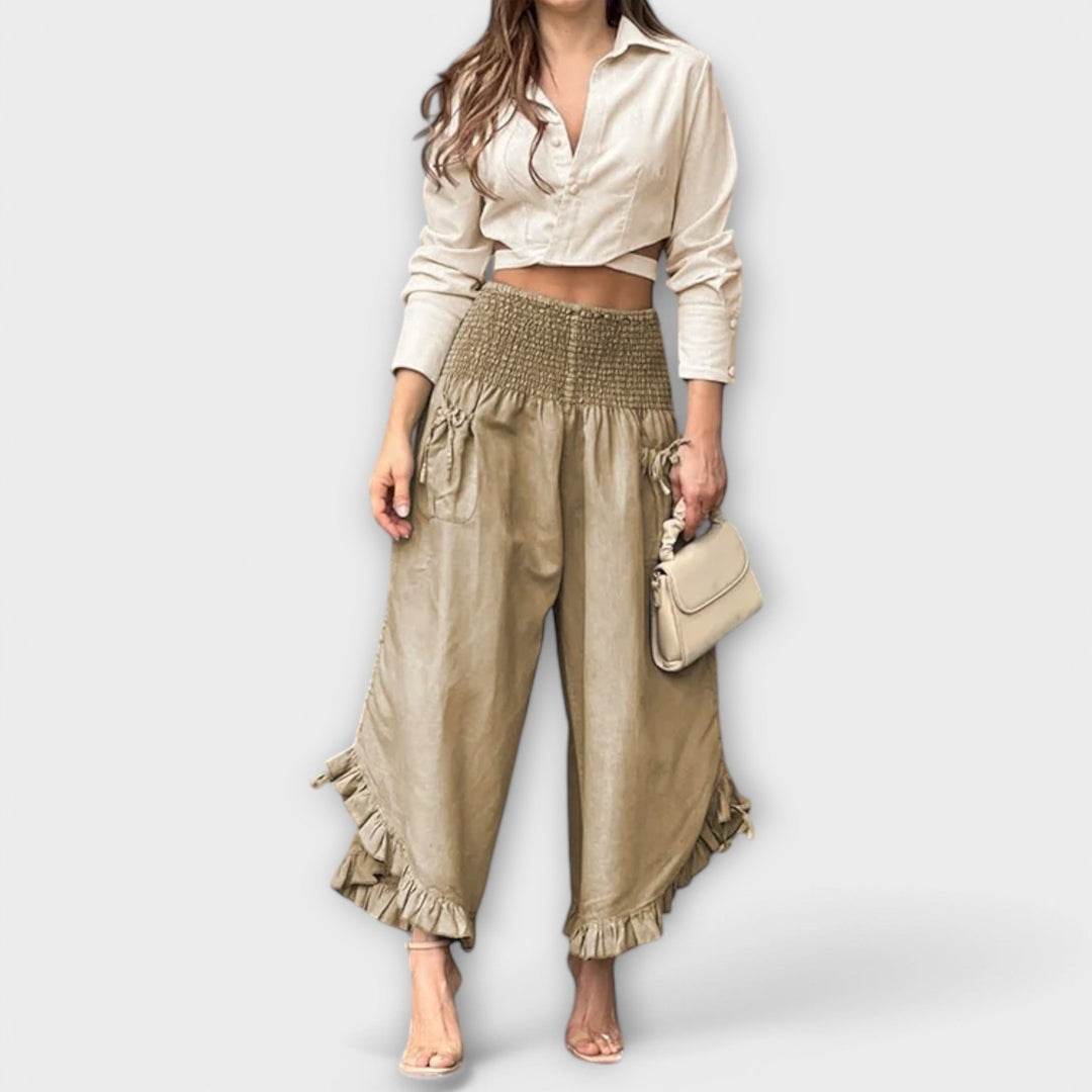Smiljana – Casual Linen Trousers