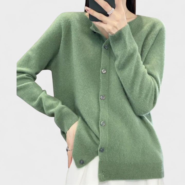 Lucija – Merino Wool Cardigan