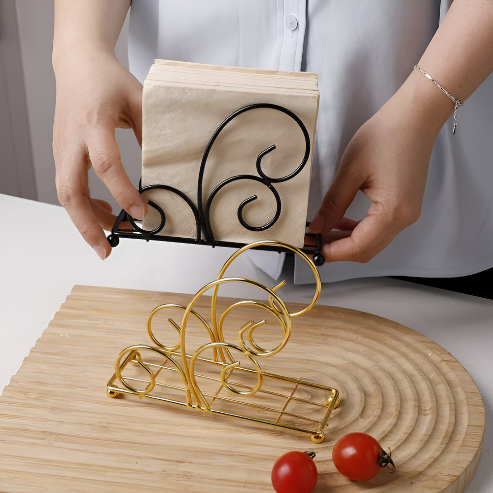 Metal Napkin Holder – Spiral