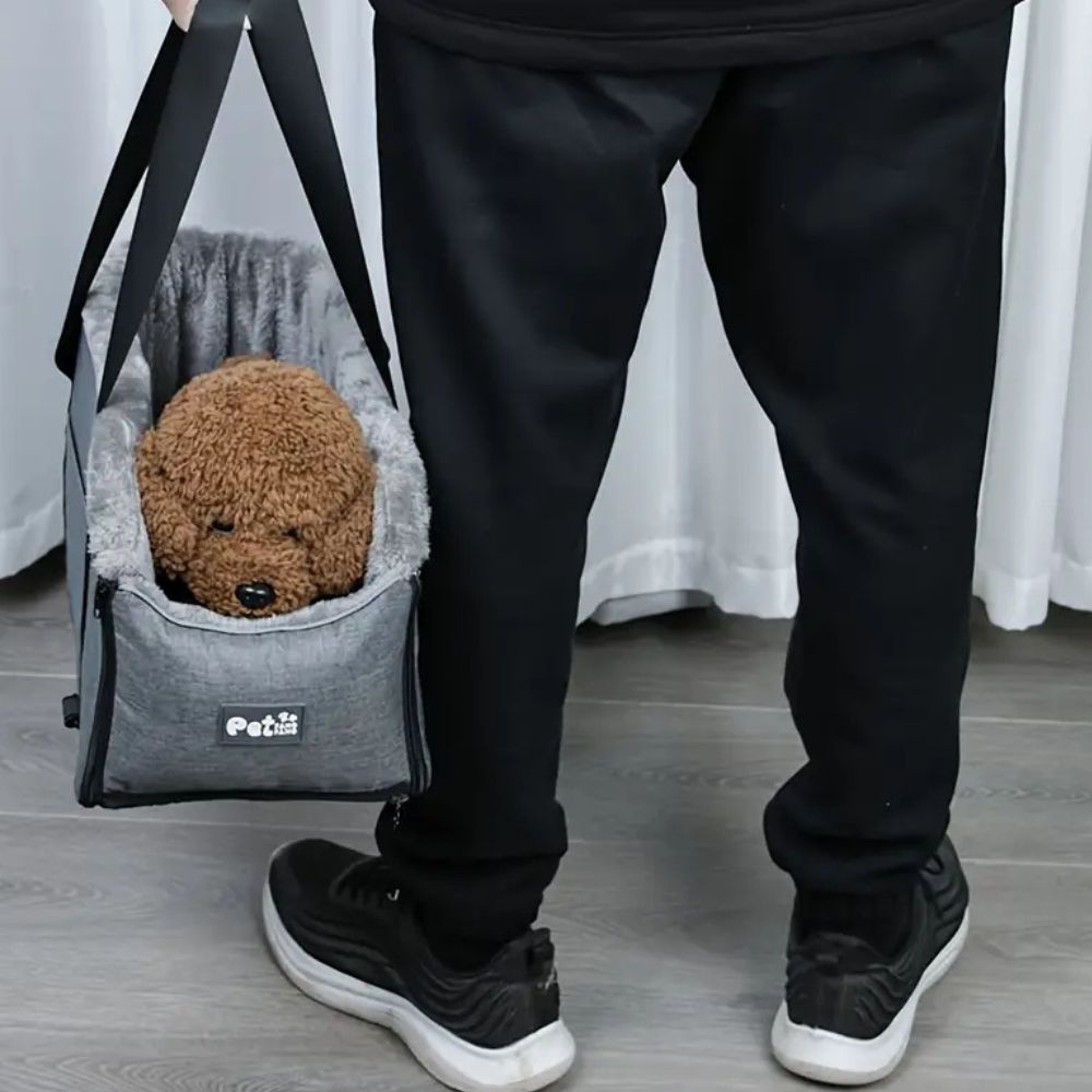 Safety Travel Car Seat for Dogs with Leash