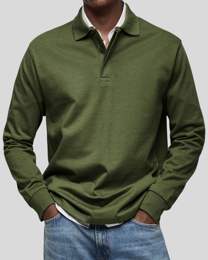 Marconelli – Luxury Long-Sleeve Polo