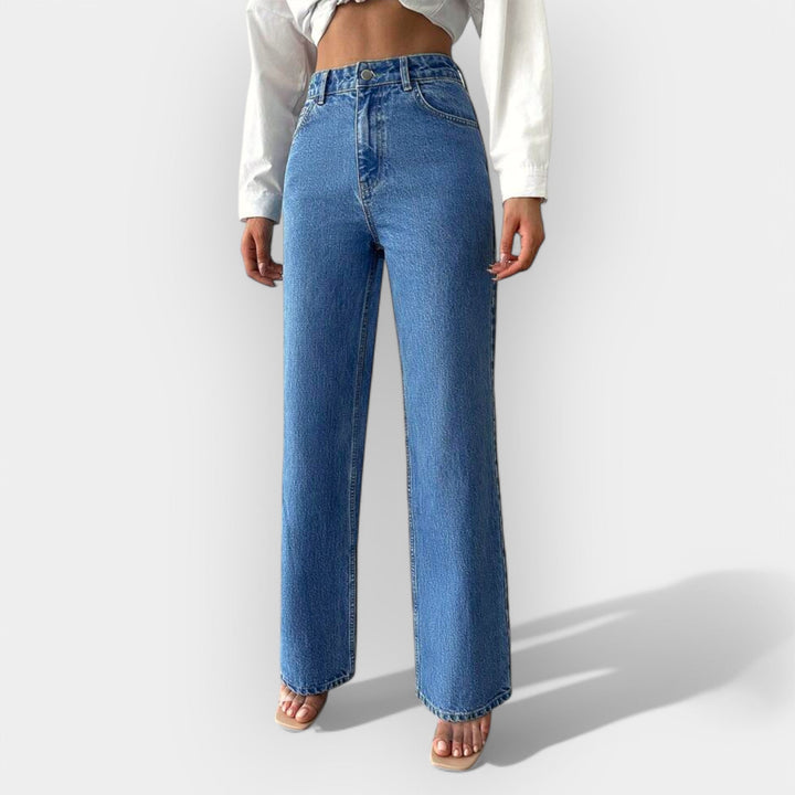 Sadhbh – High-Waisted Wide-Leg Jeans