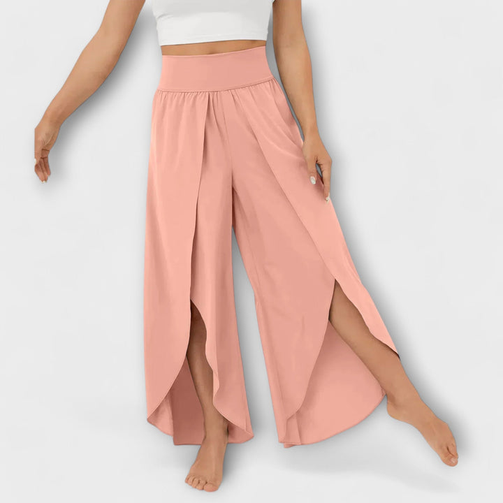 Marica – Fluid Trousers with Slits