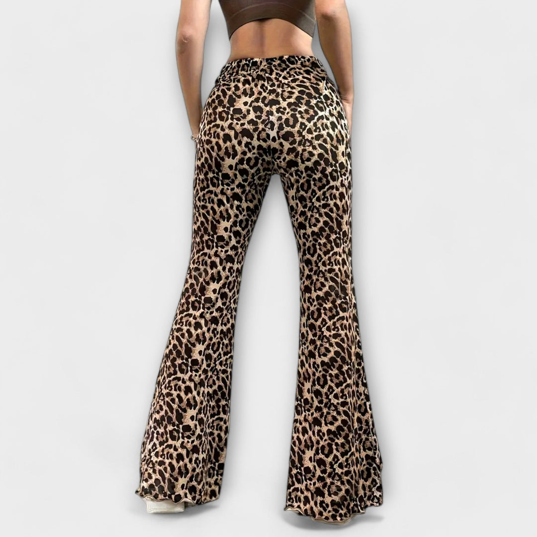Aoibhe – Leopard Print Trousers
