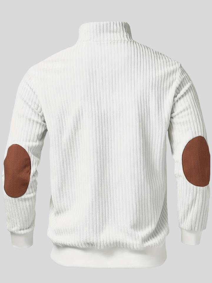 Cormac – Casual Half-Zip Knit Sweater