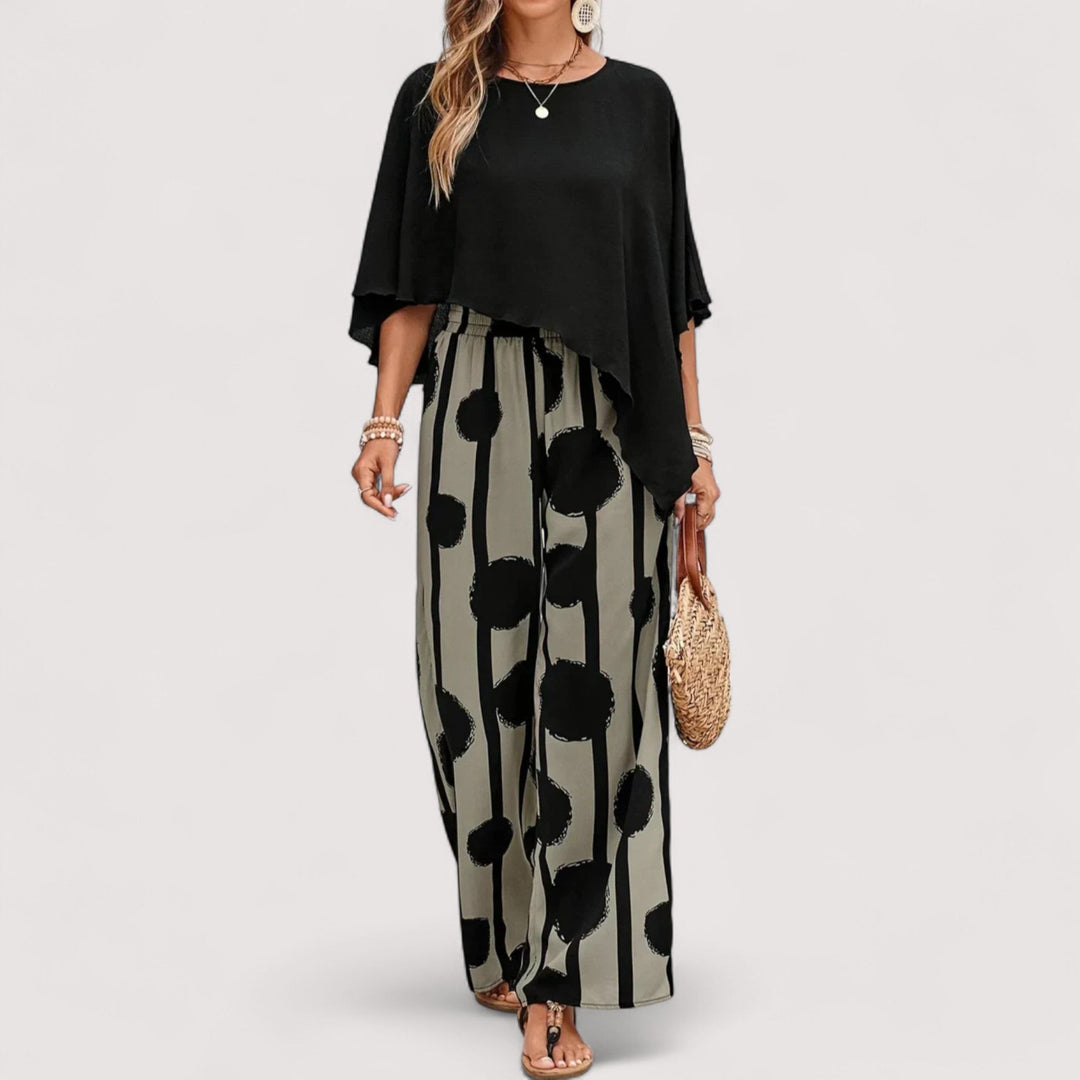 Liza – Asymmetric Patterned Set