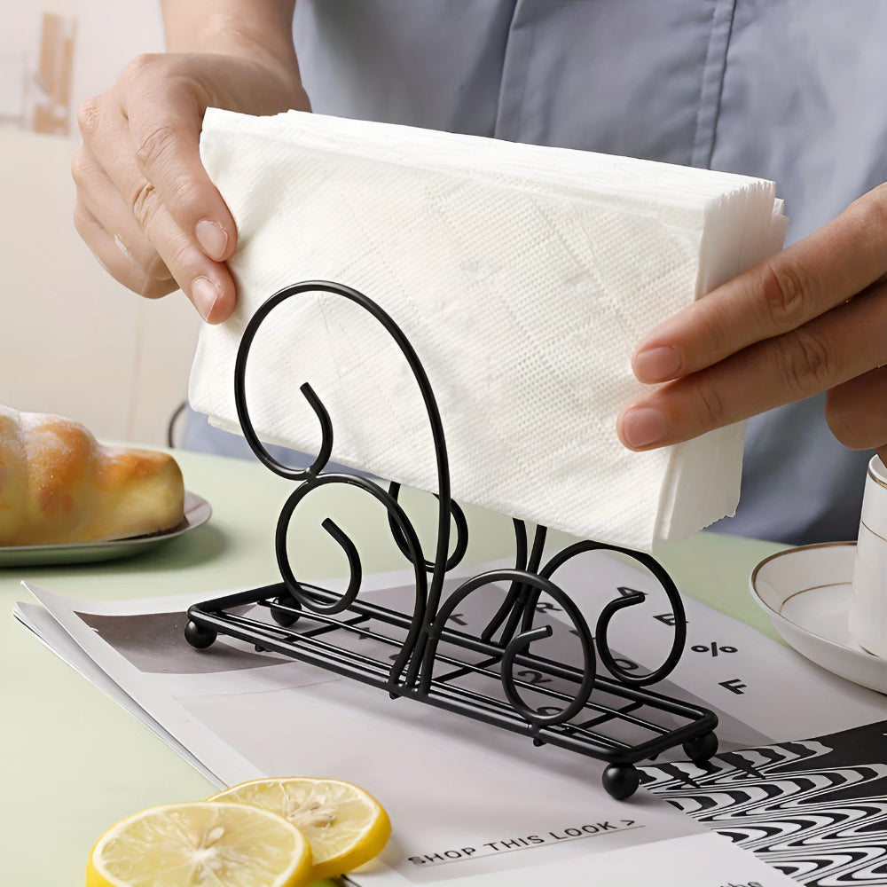 Metal Napkin Holder – Spiral