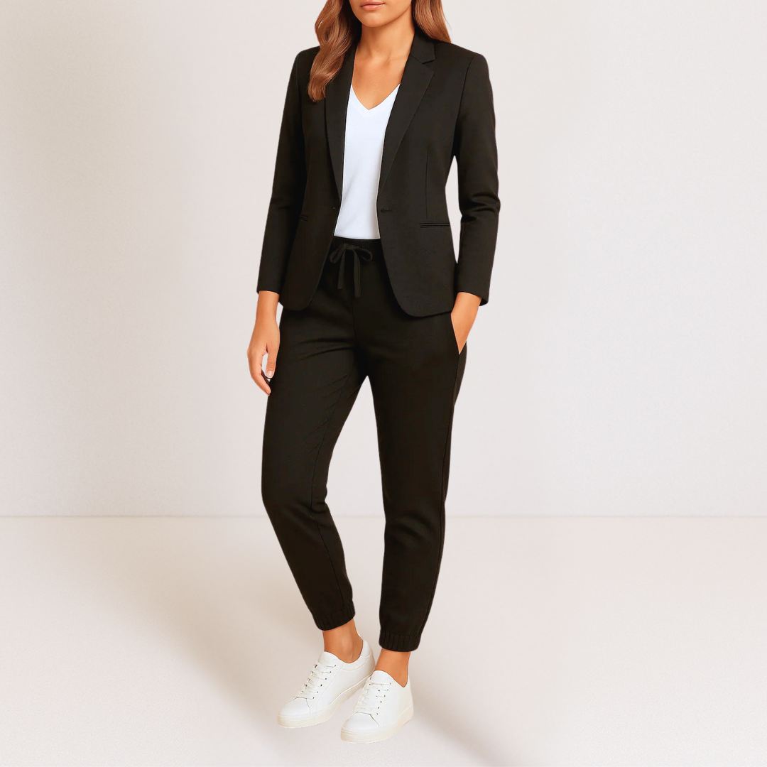 Lorena – Elegant Casual Blazer and Trousers Set