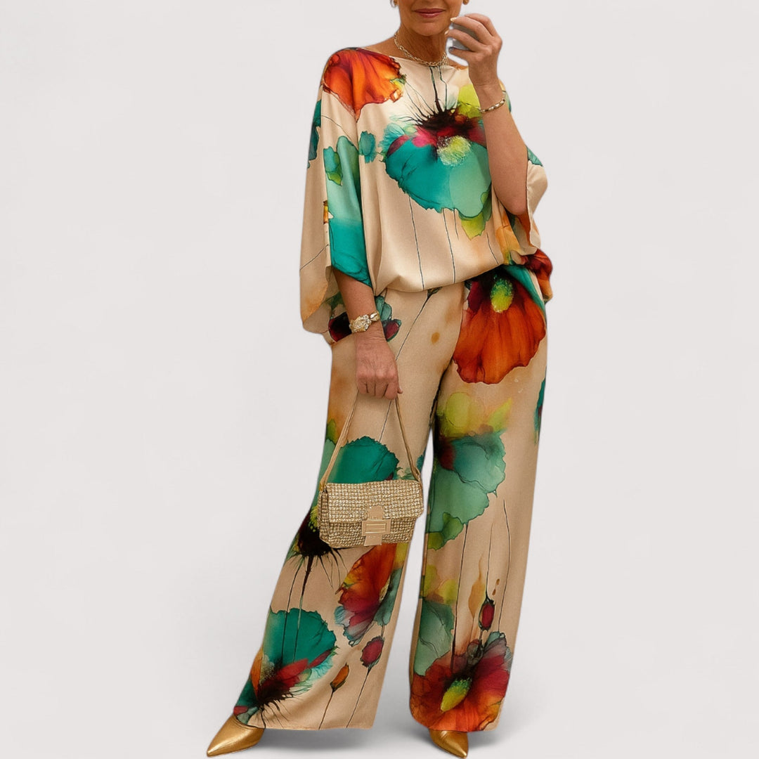 Enya – Two-Piece Satin Set