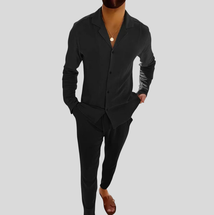 Zeus – Summer Linen Shirt for Men