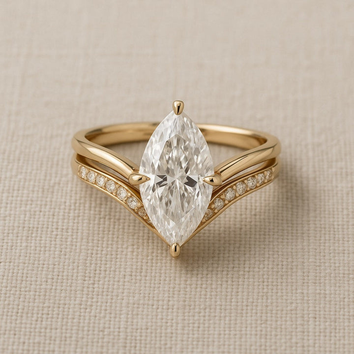 Gold Drop Ring