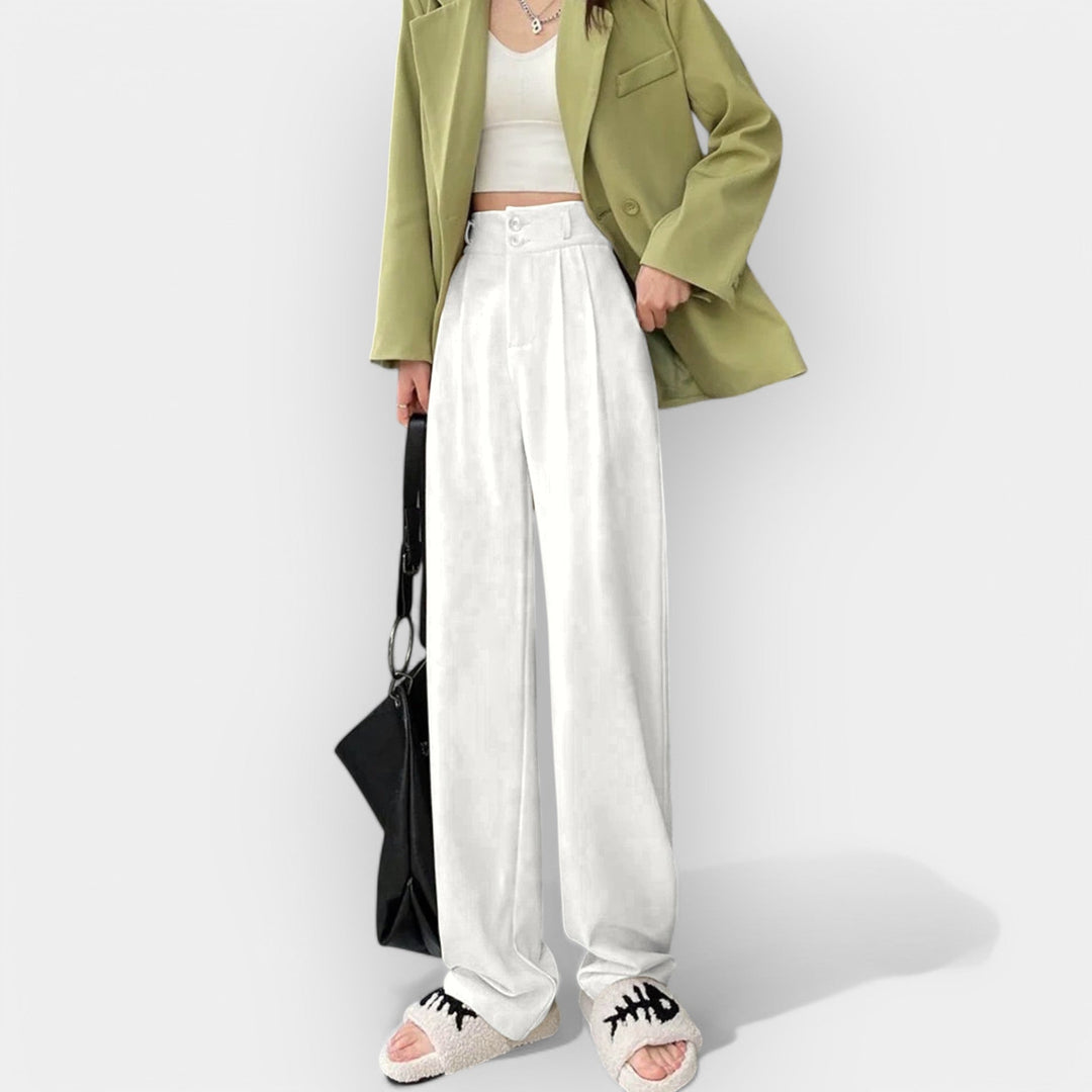 Niamh – Korean-Style Wide Trousers