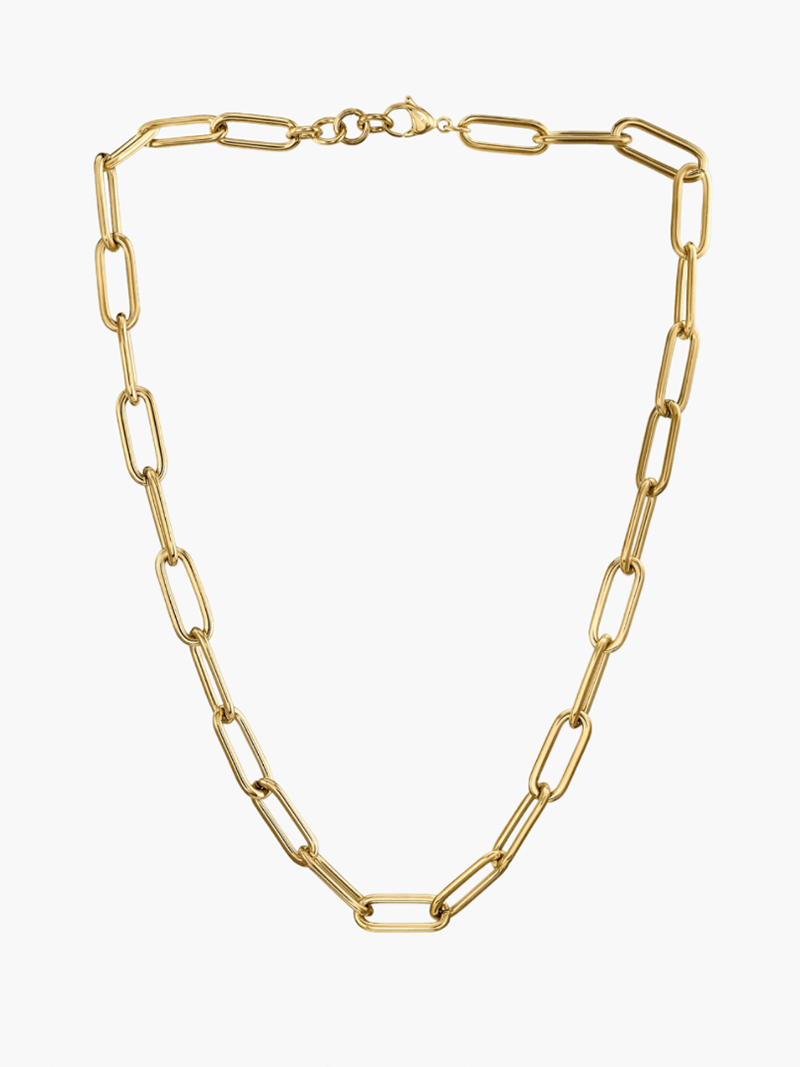 Gold Knot Chain Necklace