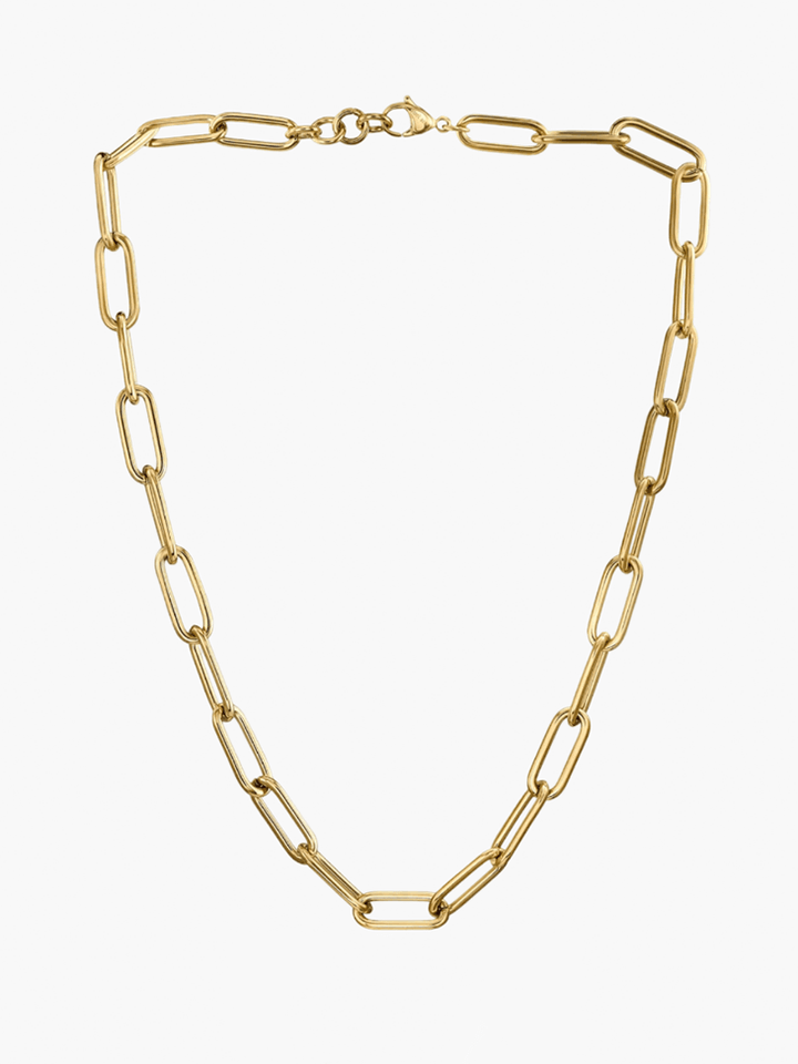 Gold Knot Chain Necklace