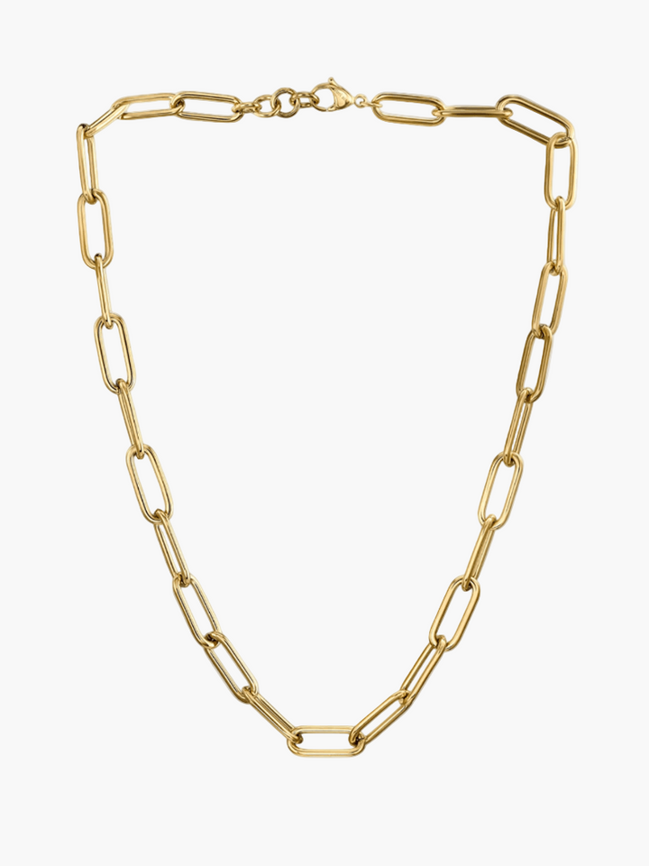 Gold Knot Chain Necklace