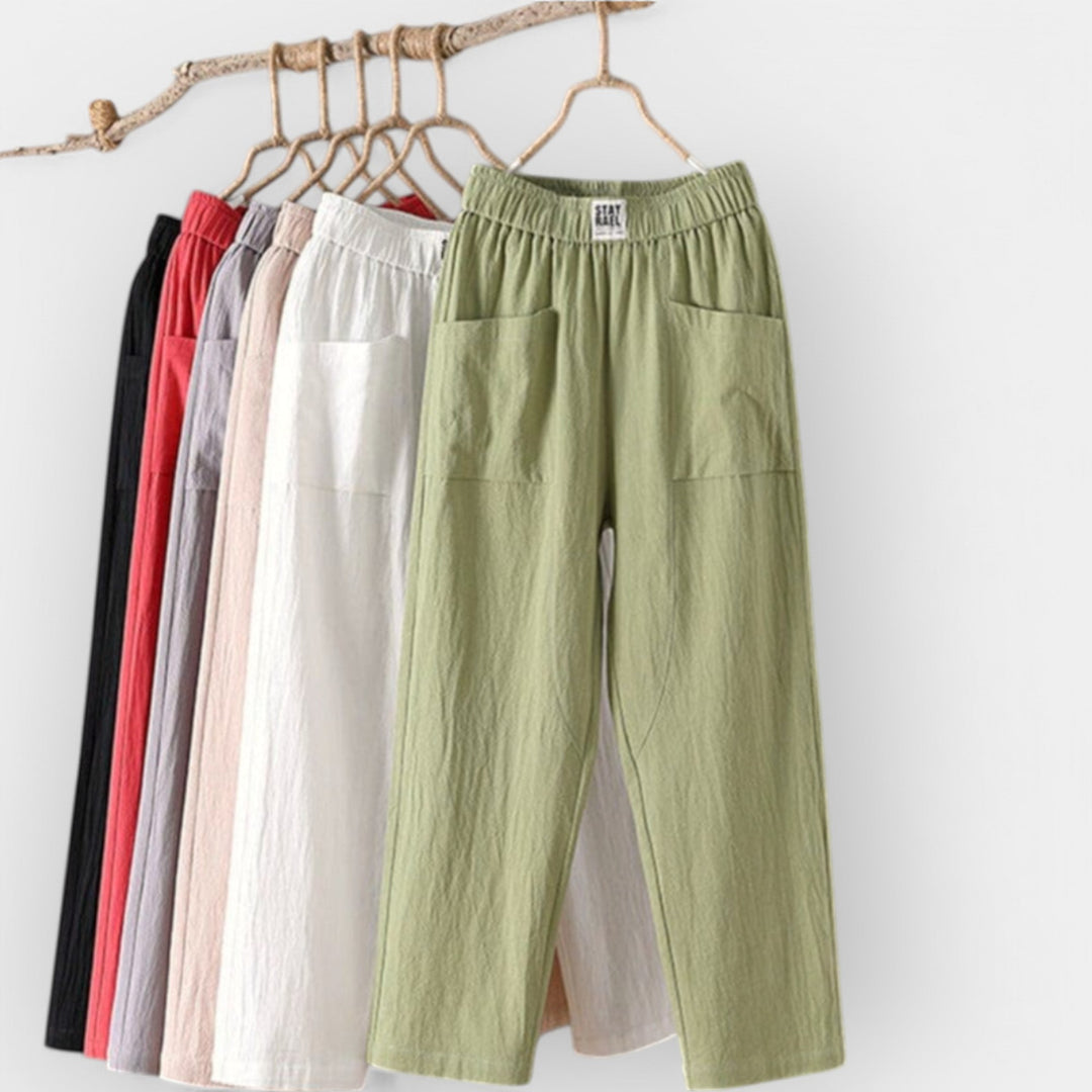 Orla – Comfortable Linen Trousers