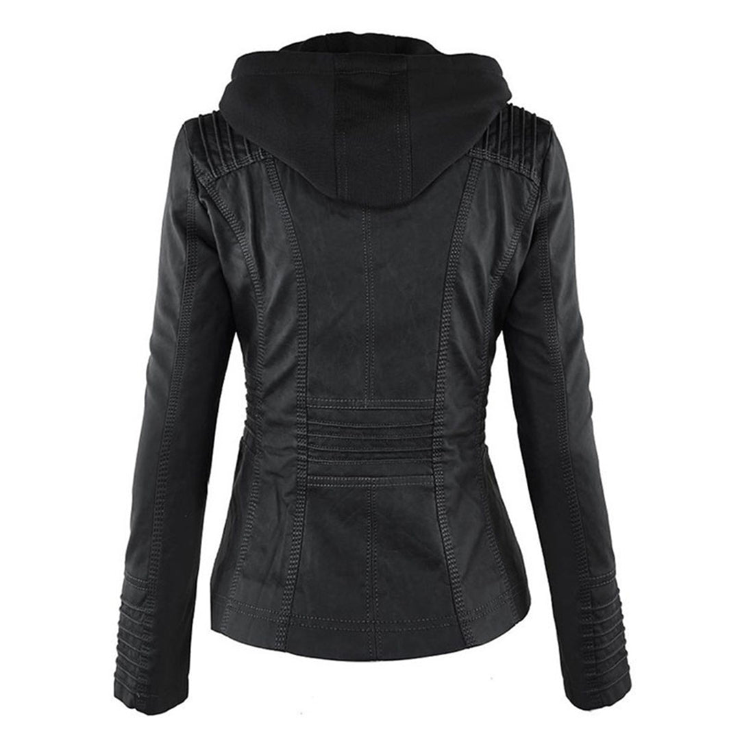 Monika – Elegant Leather Jacket