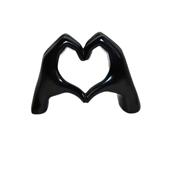 Heart-Shaped Hands Figurine
